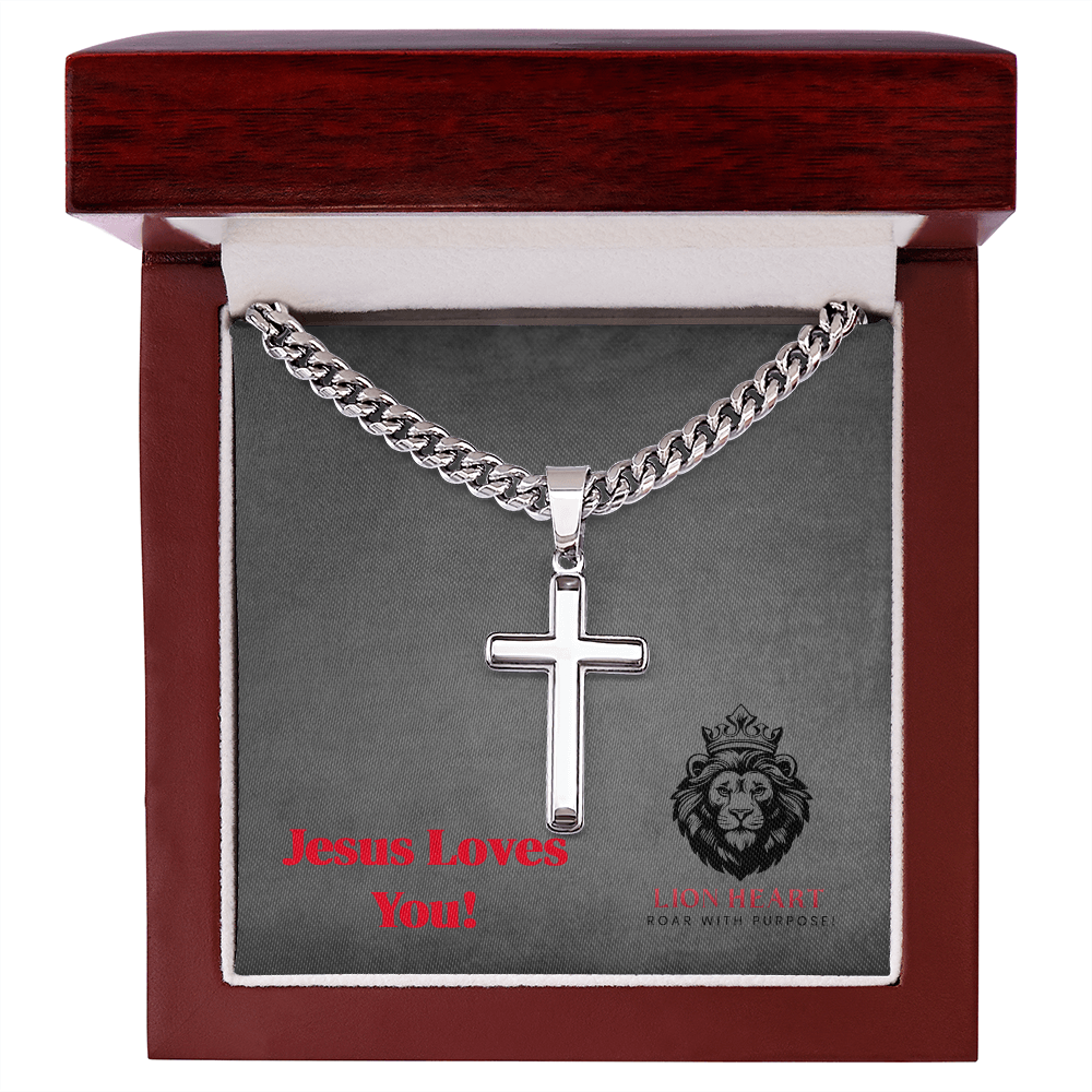 Cross (Cuban Linked Chain)